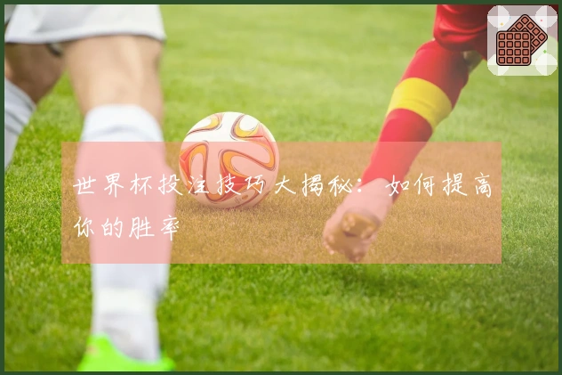 世界杯投注技巧大揭秘：如何提高你的胜率